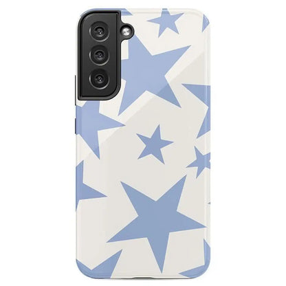 Stars Align | Blue & White Stars Samsung Case