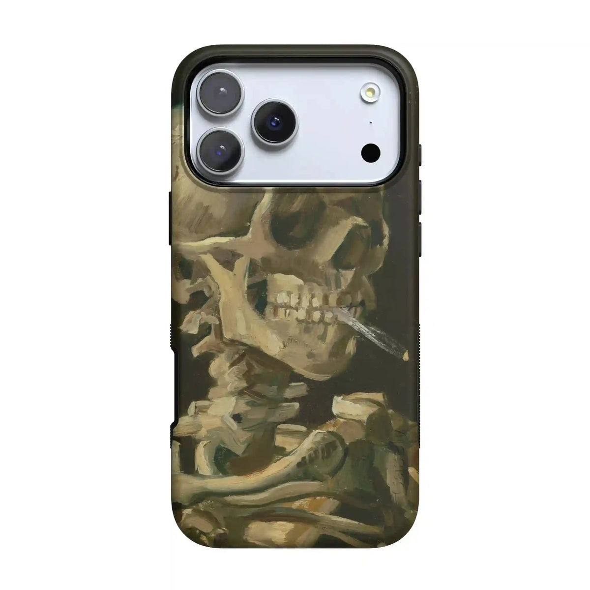 Van Gogh | Head of a Skeleton with a Burning Cigarette Phone Case