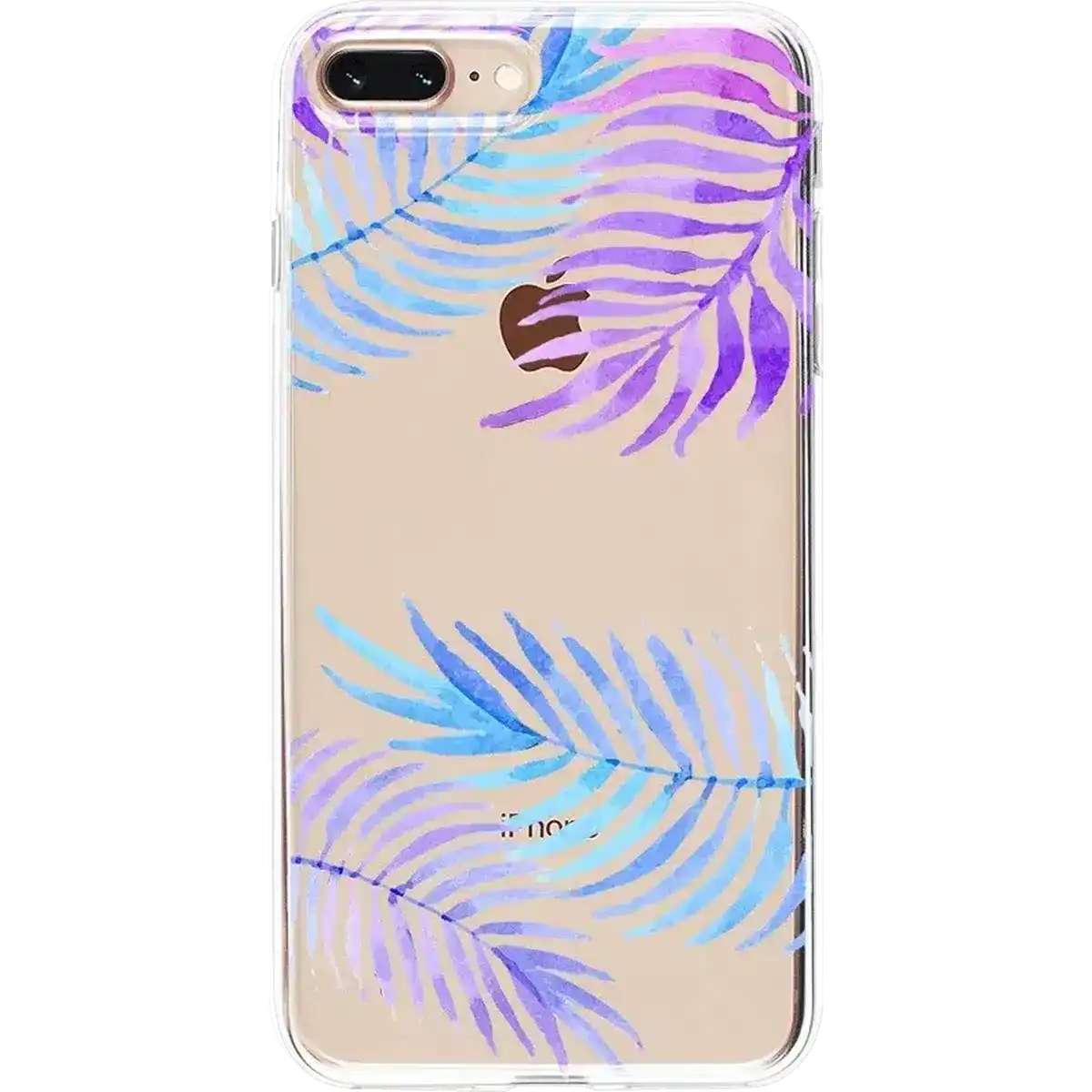 Tropical Blues | Palm Leaves Floral case