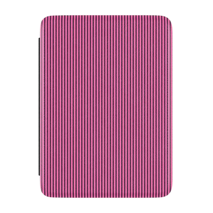 Stripes and the City | Pink & Purple Pinstripe Kindle Case