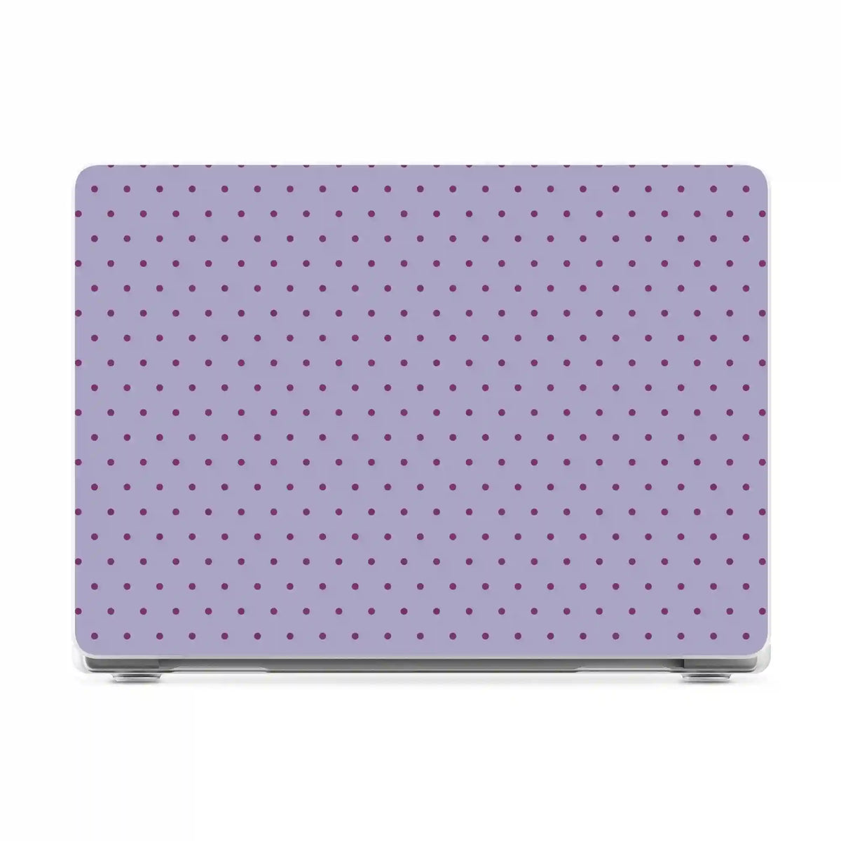On the Dot | Purple & Plum Polka Dot Laptop Shell