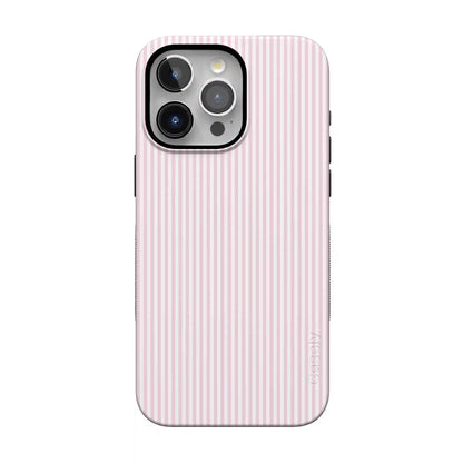 Stripes and the City | Light Pink Pinstripe Case