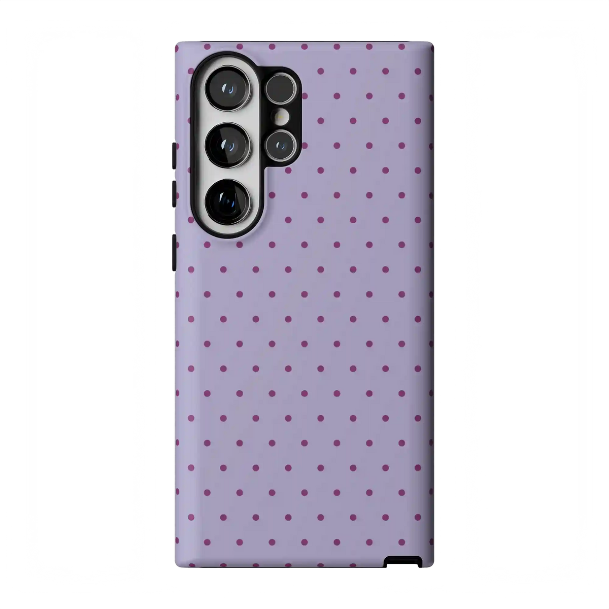 On the Dot | Purple & Plum Polka Dot Case