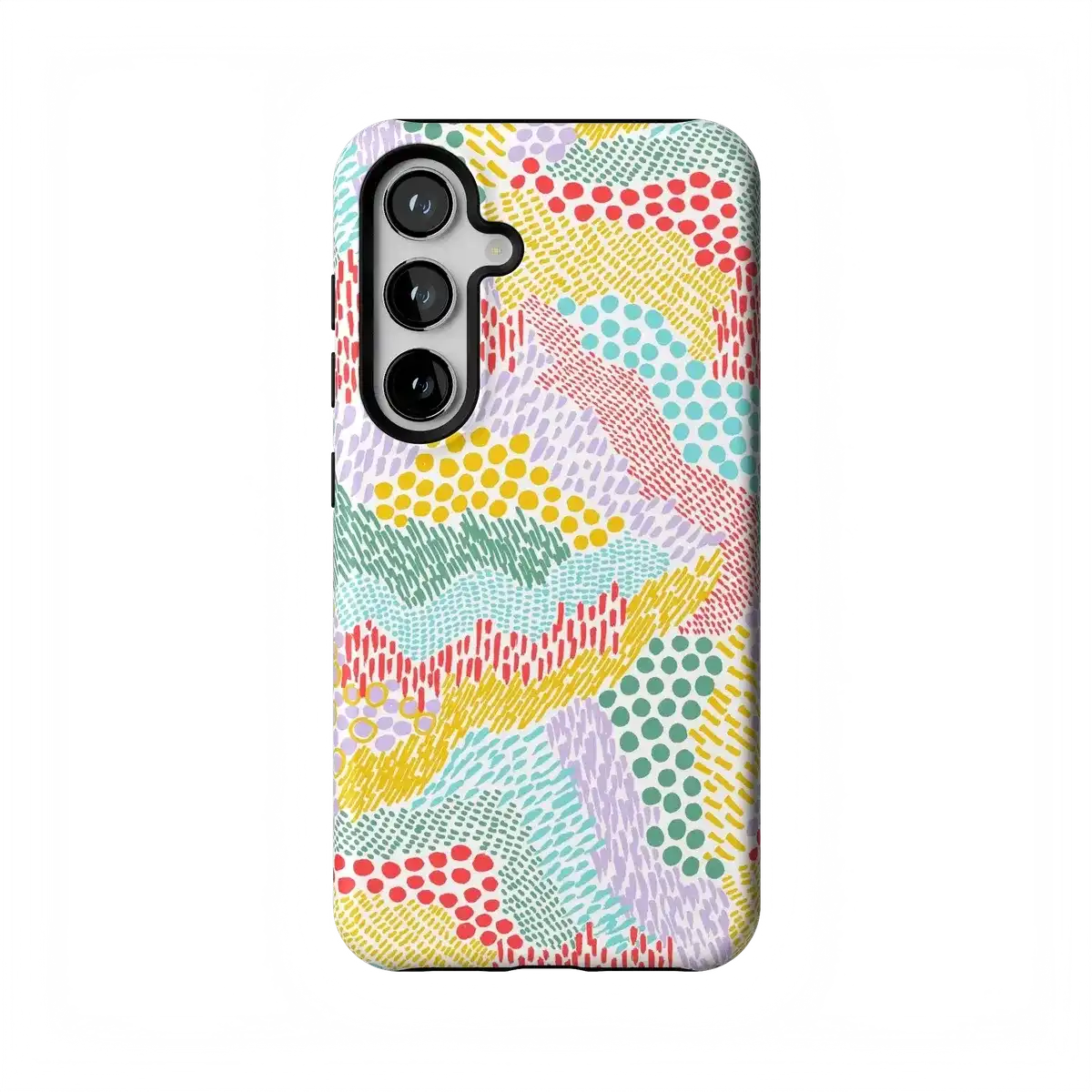 Color Me Happy | Pattern Colorblock Case