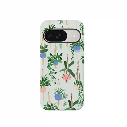 Hanging Around | Potted Plants Floral Google Pixel Case