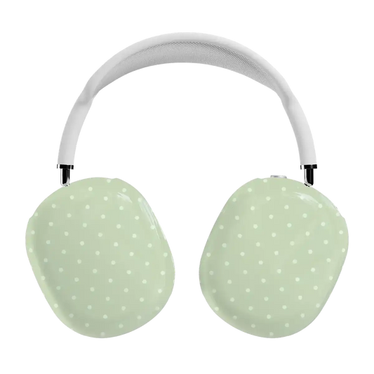 On the Dot | Green Polka Dot AirPods Max Case
