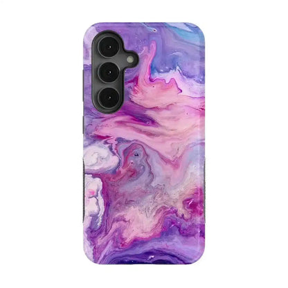 Tie Dying Over You | Purple Marble Samsung Case