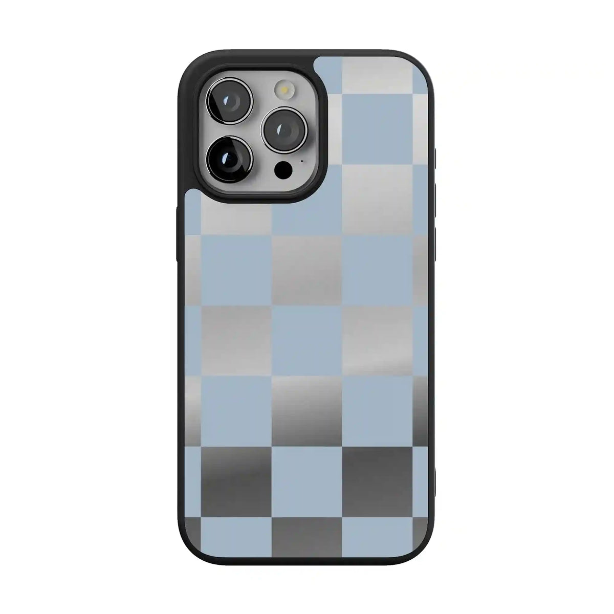 Fit Check | Light Blue Checkerboard Case