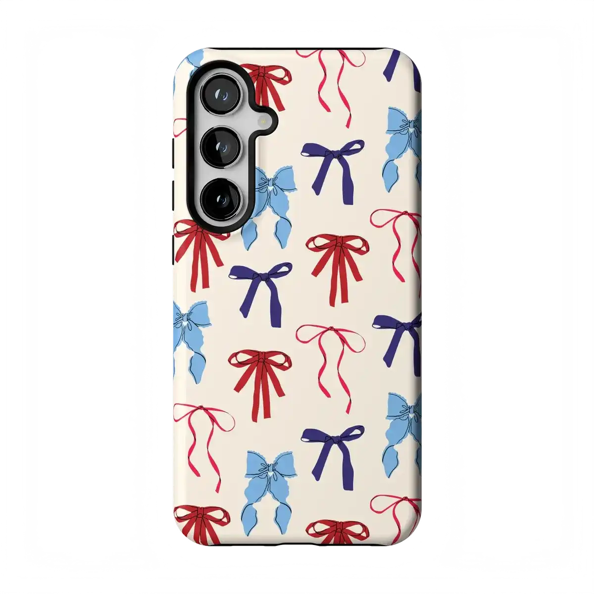 American Girlie | Red White & Blue Bows Case