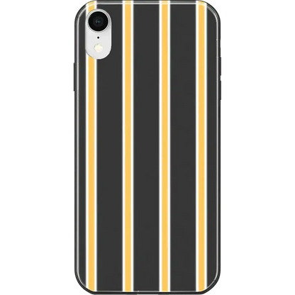 Fine Lines | Mustard Yellow Pinstripe iPhone Case
