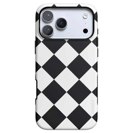 Black Checkerboard | High Contrast Design Case