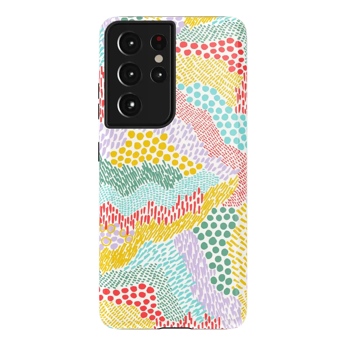 Color Me Happy | Pattern Colorblock Case