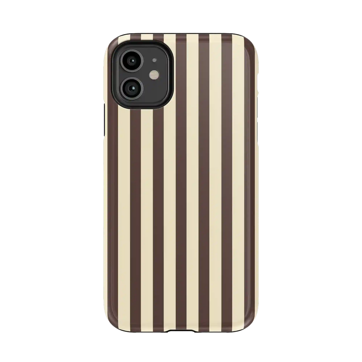 S'more Stripes | Brown Striped Case