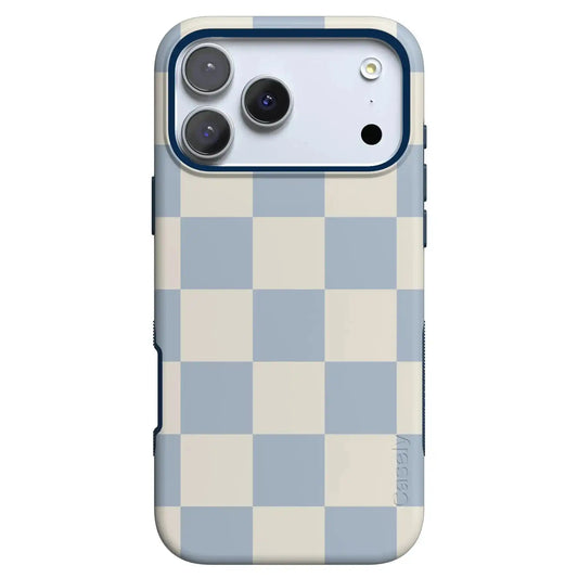 Fit Check | Light Blue Checkerboard Case