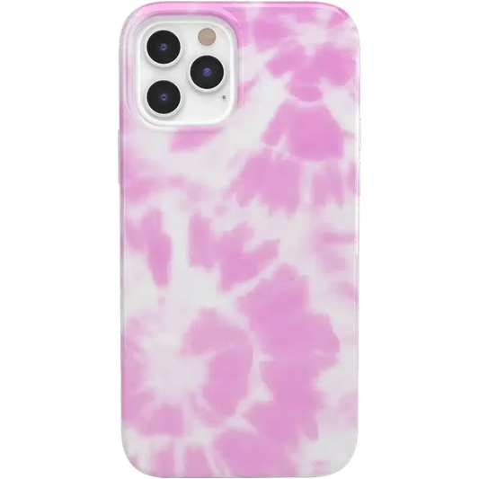 Down for Whatever | Light Pink Tie Dye Case