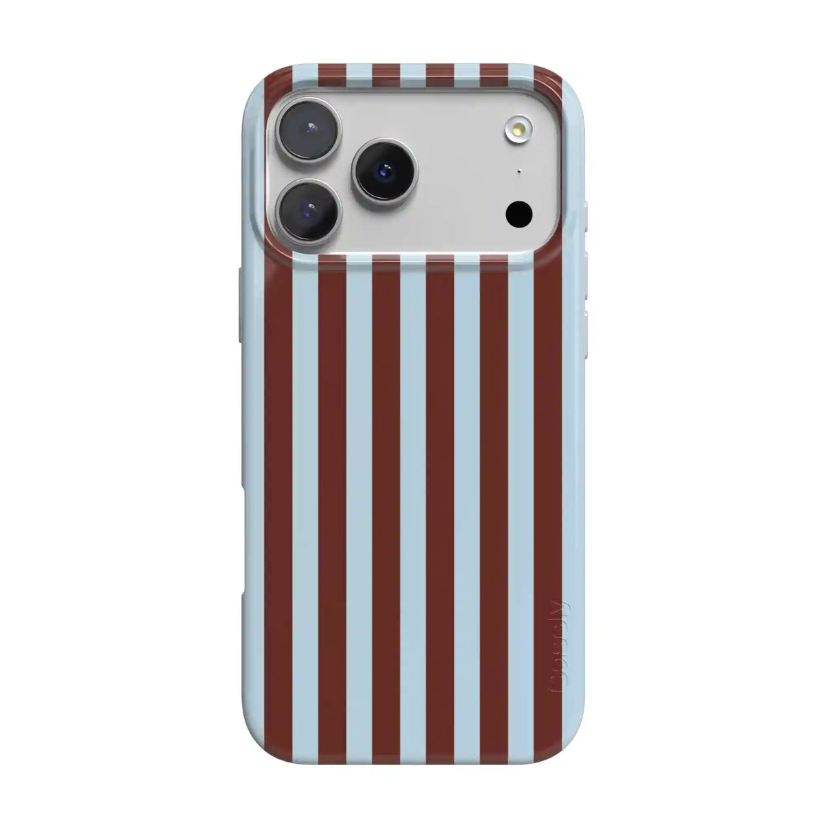 Sunday in Brooklyn | Blue Stripes Case