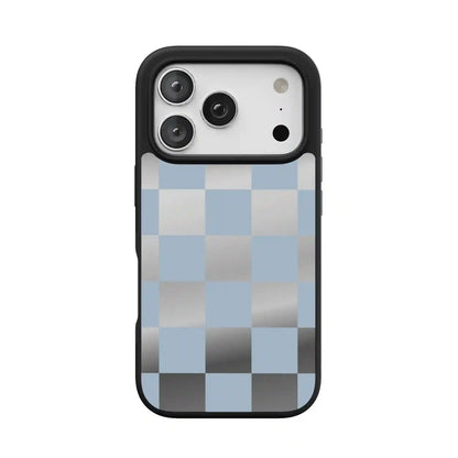 Fit Check | Light Blue Checkerboard Case