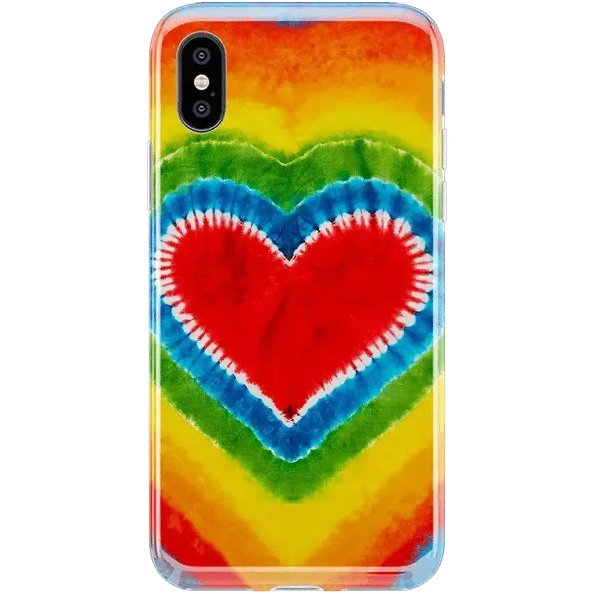 I Heart Tie Dye | Rainbow Heart Case