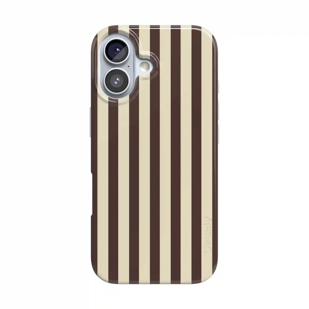 S'more Stripes | Brown Striped Case