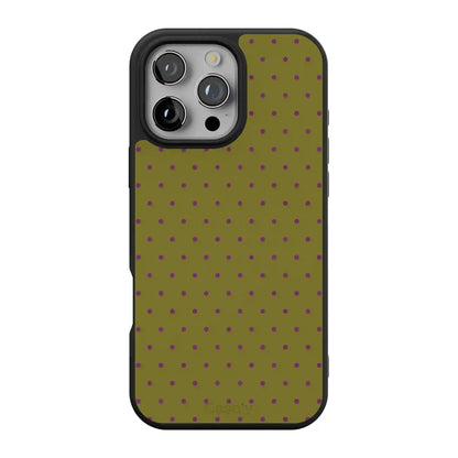 On the Dot | Moss & Plum Dots Case