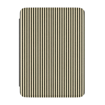Stripes and the City | Black Pinstripes Kindle Case