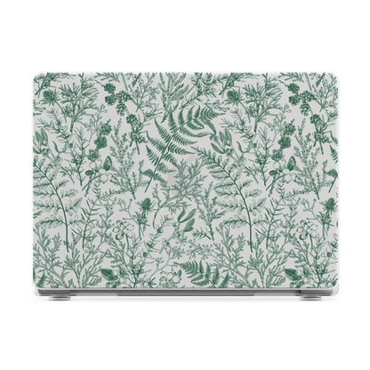 Sage Garden | Green Floral Laptop Shell