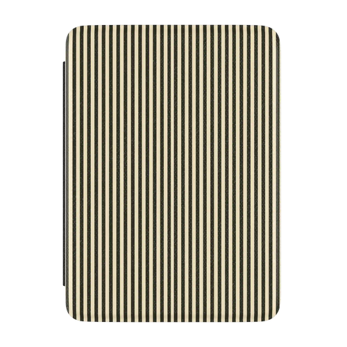 Stripes and the City | Black Pinstripes Kindle Case