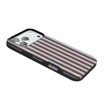 Sunday in Brooklyn | Blue Stripes Case