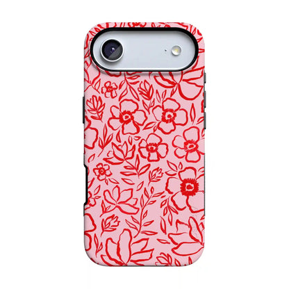 Blush Garden | Floral Doodle Case