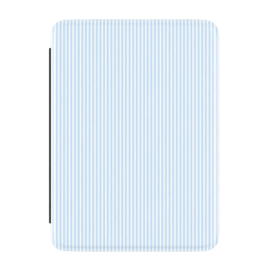 Stripes and the City | Light Blue Pinstripe Kindle Case