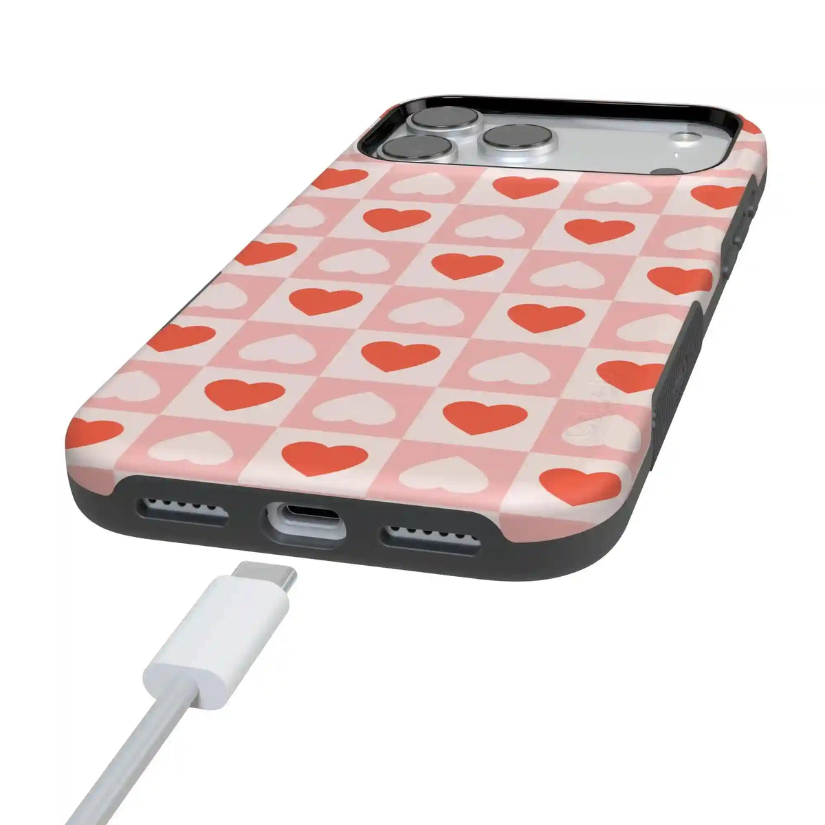 King of My Heart | Checkered Hearts Case