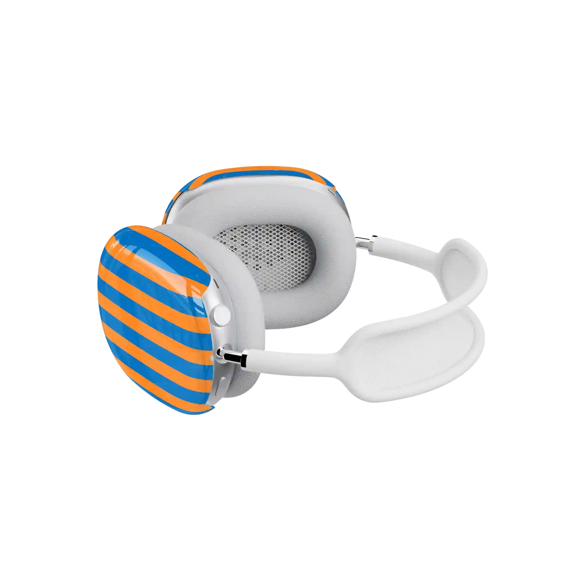Go New York | Blue & Orange Stripes AirPods Max Case