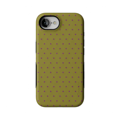 On the Dot | Moss & Plum Dots Case