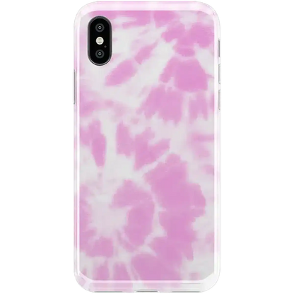 Down for Whatever | Light Pink Tie Dye Case