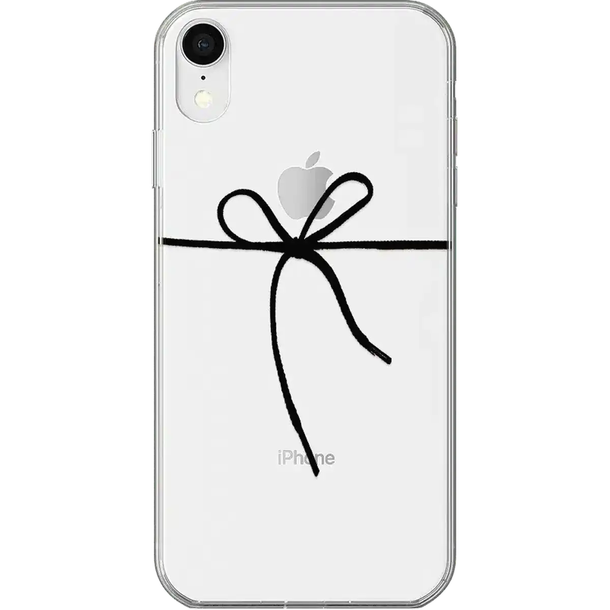 Knot Over U | Clear Ribbon Case