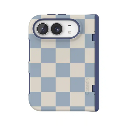 Fit Check | Light Blue Checkerboard Case