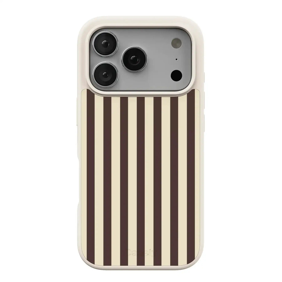 S'more Stripes | Brown Striped Case