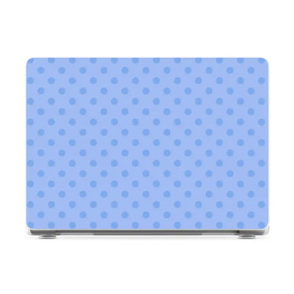Spotted in SoHo | Periwinkle Polka Dot Laptop Shell