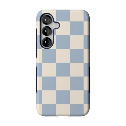 Fit Check | Light Blue Checkerboard Case
