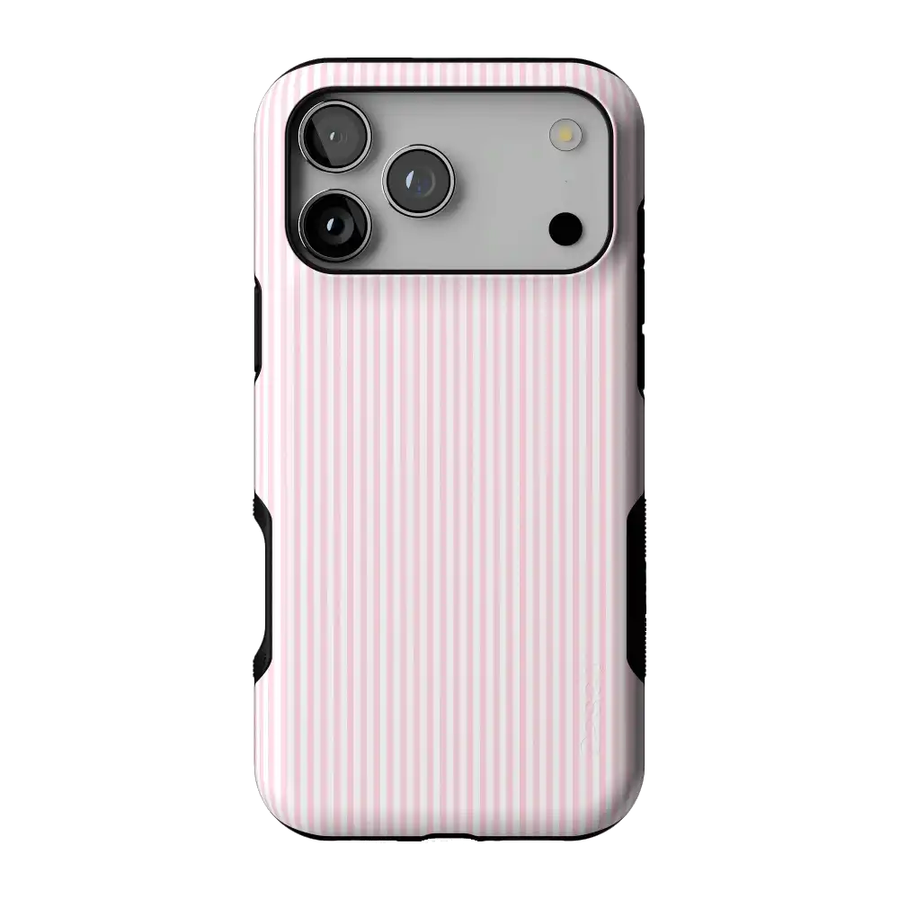 Stripes and the City | Light Pink Pinstripe Case