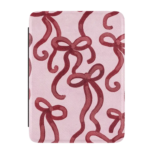 Love Me Knot | Mauve Bow Kindle Case