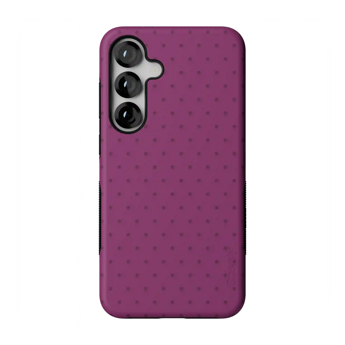 On the Dot | Plum Polka Dot Case
