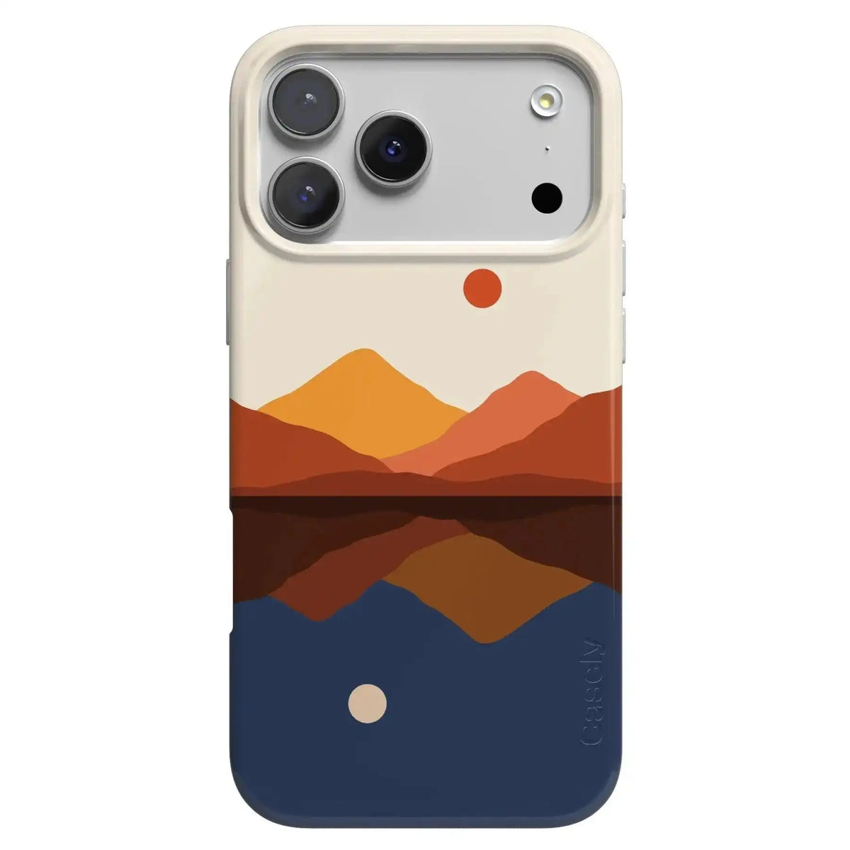 Opposites Attract | Day & Night Colorblock Mountains Case