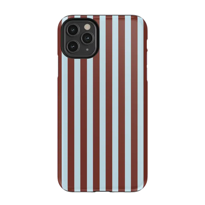 Sunday in Brooklyn | Blue Stripes Case