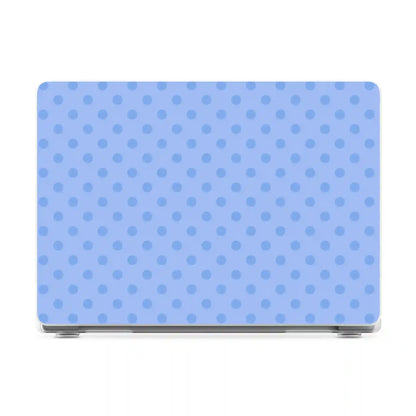 Spotted in SoHo | Periwinkle Polka Dot Laptop Shell