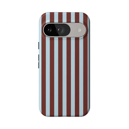 Sunday in Brooklyn | Blue Stripes Case