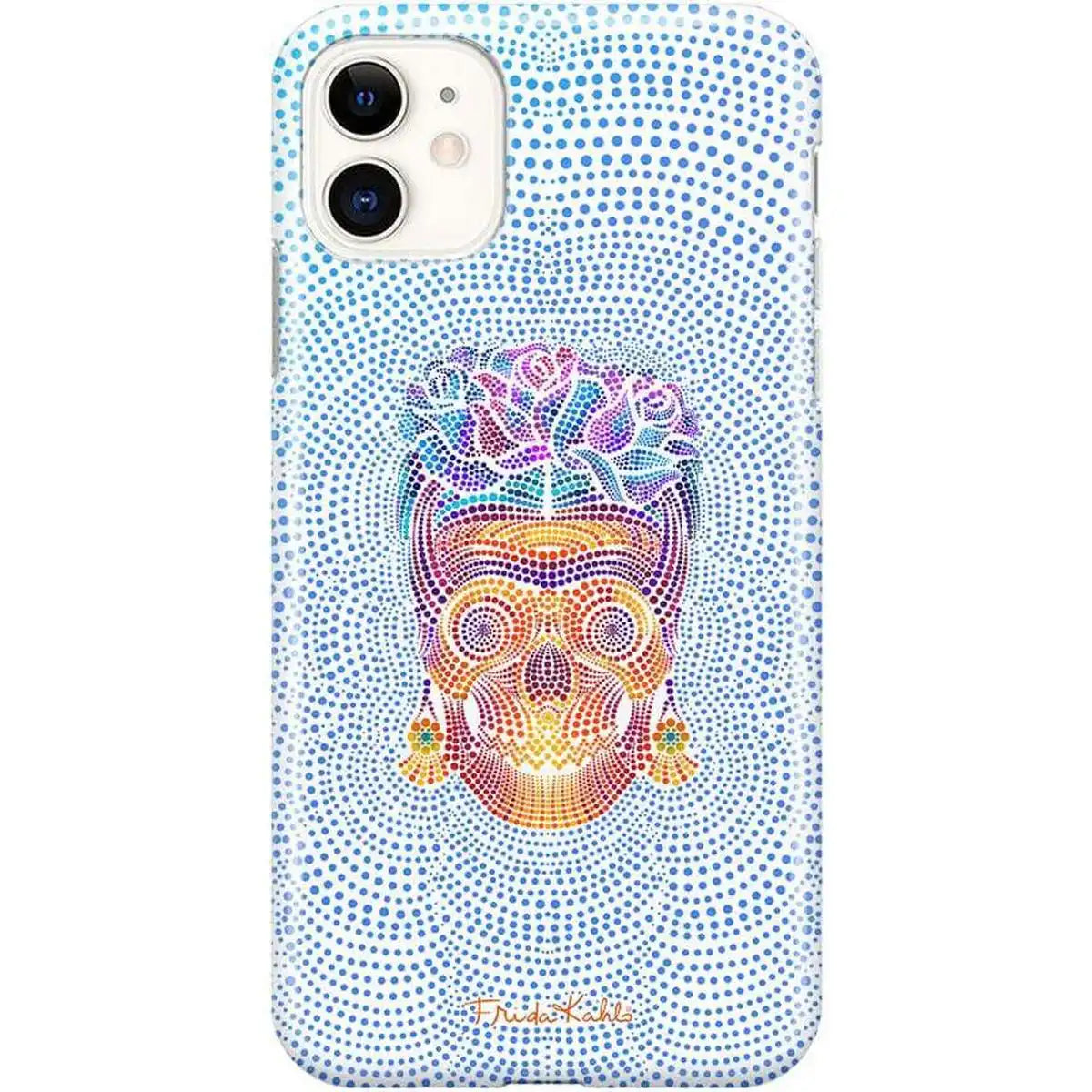 Vida y Muerte | Frida Kahlo Dotted Skull Case