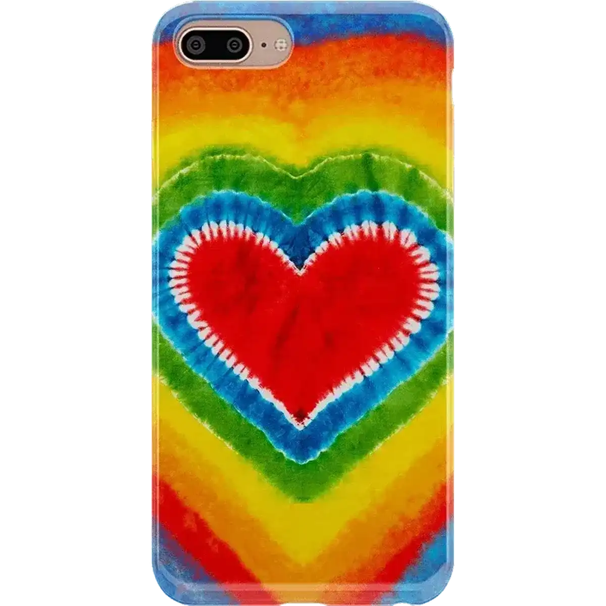 I Heart Tie Dye | Rainbow Heart Case