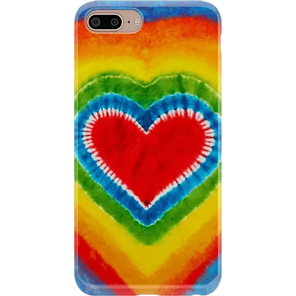 I Heart Tie Dye | Rainbow Heart Case