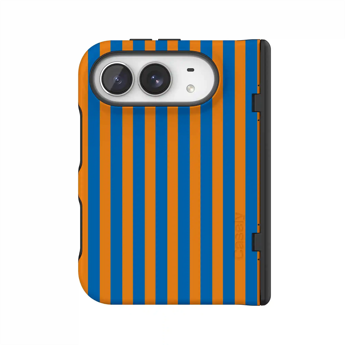 Go New York | Blue & Orange Stripes Case